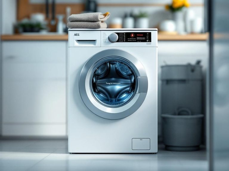 Error E20 en lavadora AEG por fallo de drenaje y causas