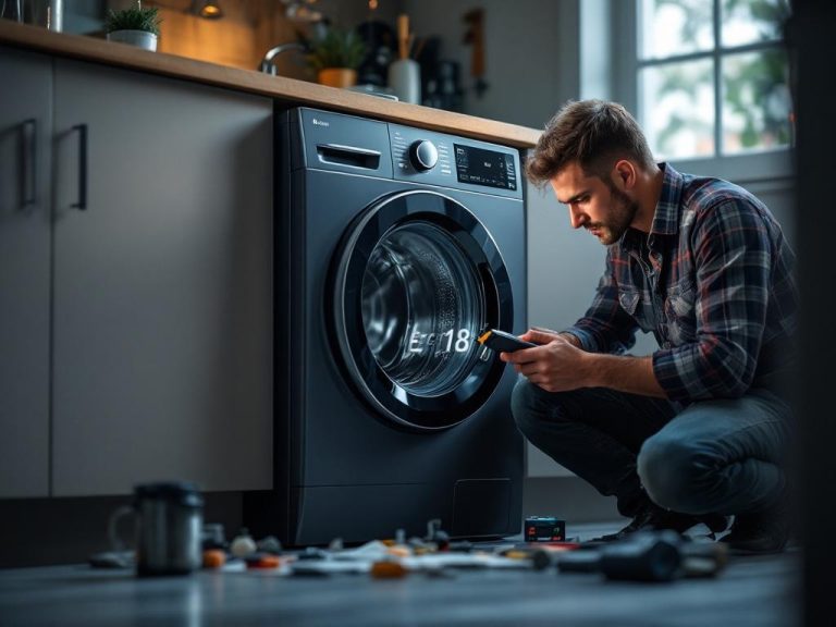Error E18 en Lavadora Bosch: Soluciones y Causas