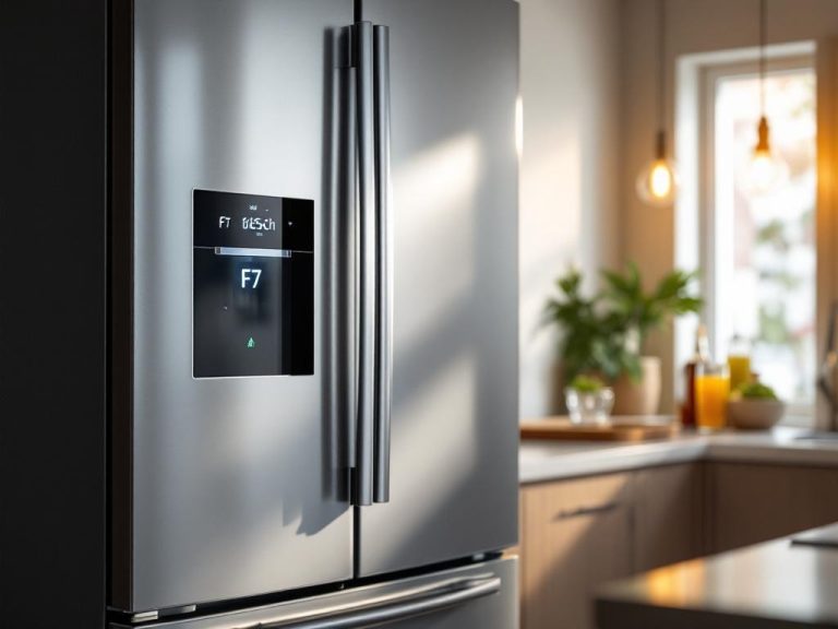Error F7 en Frigorífico Bosch: Fallo de descongelación