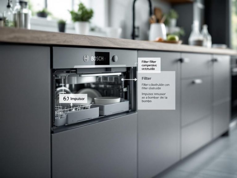 Solución al Error E22 en Lavavajillas Bosch