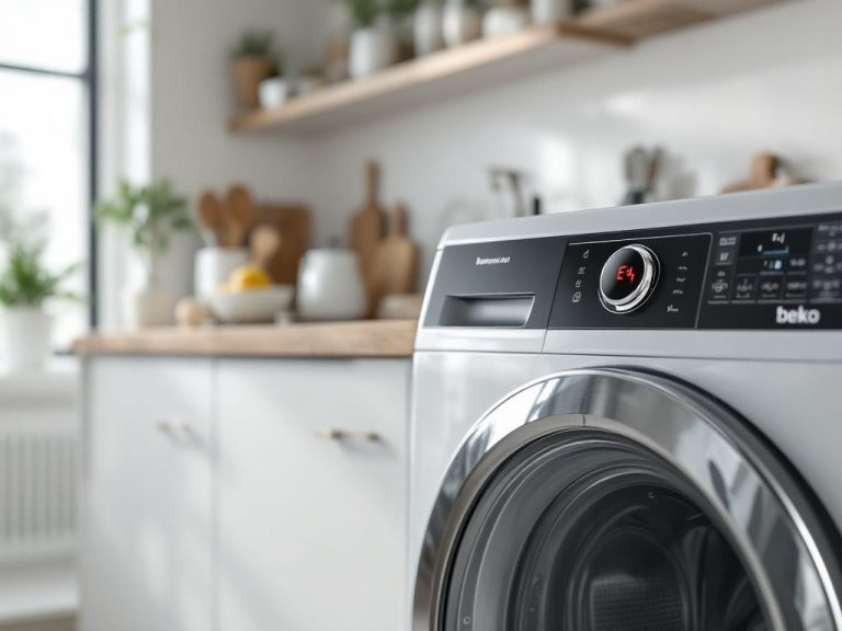 Solución para el Error E4 en Lavavajillas Beko