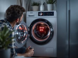 Error E11 en Lavadora Zanussi: Fallo de Entrada de Agua